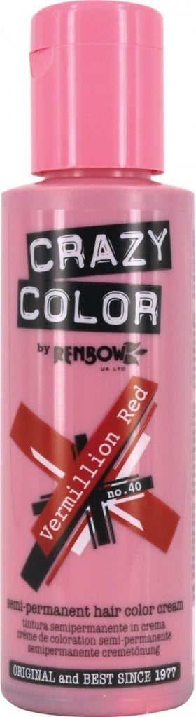Crazy Color Vermillion Red 100ml