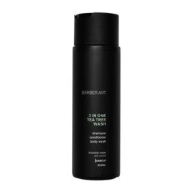 Juuce Barber Art 3 in 1 Tea Tree Wash 250ml*