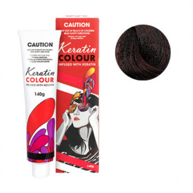 Keratin Colour 5.85 Light Chocolate Mahogany Brown 140g