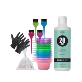 Salon & Co 20Vol (6%) Purple Bleach Kit