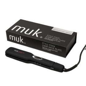 Muk Hair Straightener Wide Plate Style Stick