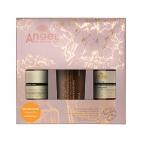 Angel Orange Flower/Mask Trio